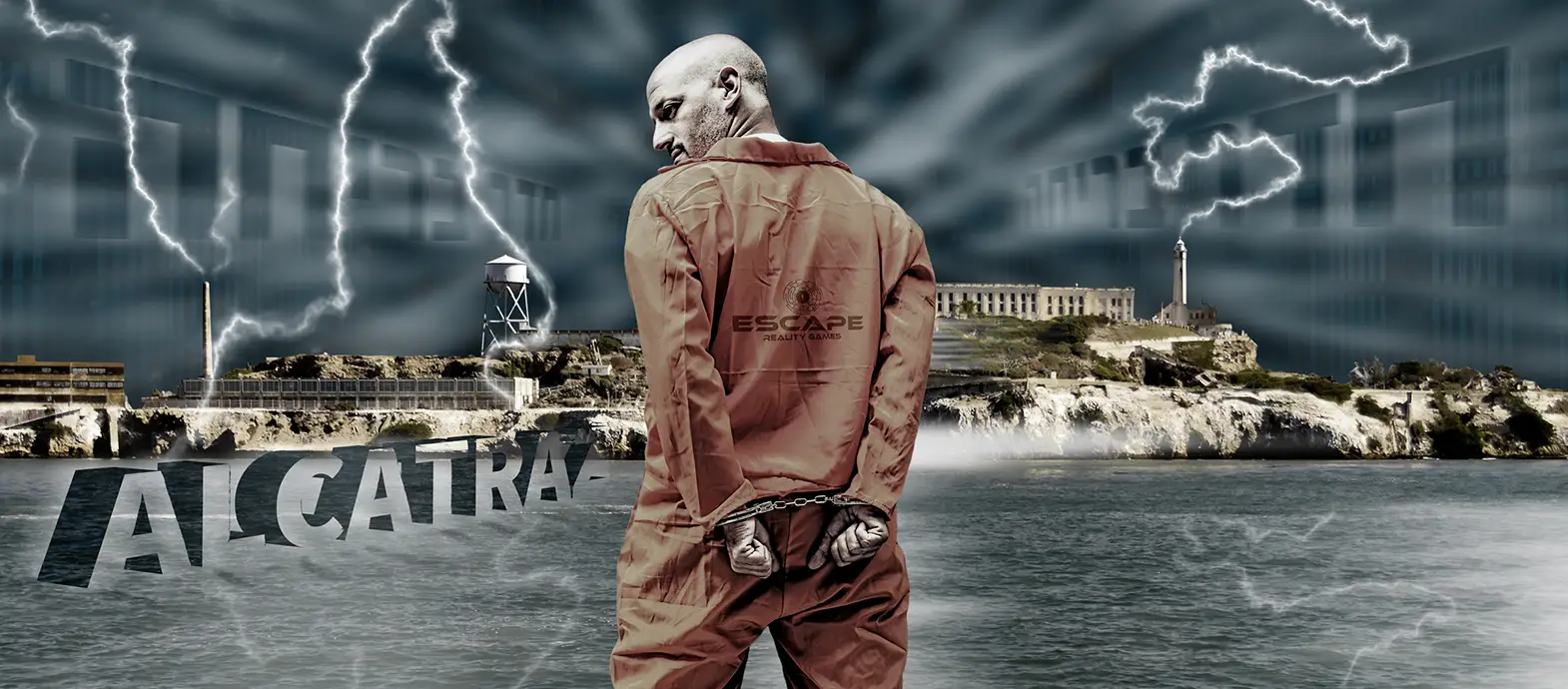 קאבר Alcatraz שעוצב עבור סניף Escape Eilat